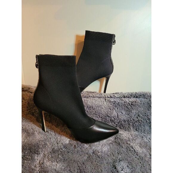 MICHAEL MICHAEL KORS Shiloh Stretch Knit Sock Boots - Picture 3 of 7